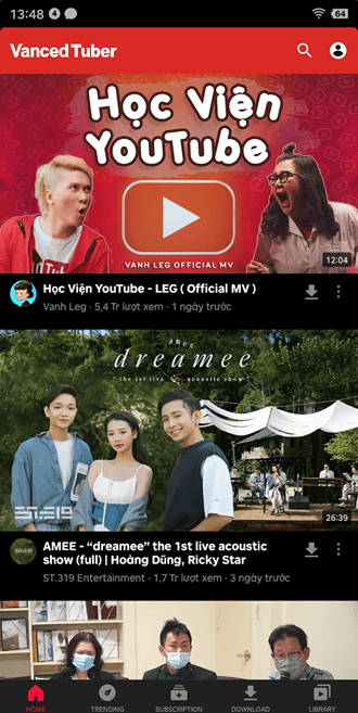 Vanced Tuber, Quảng cáo Youtube