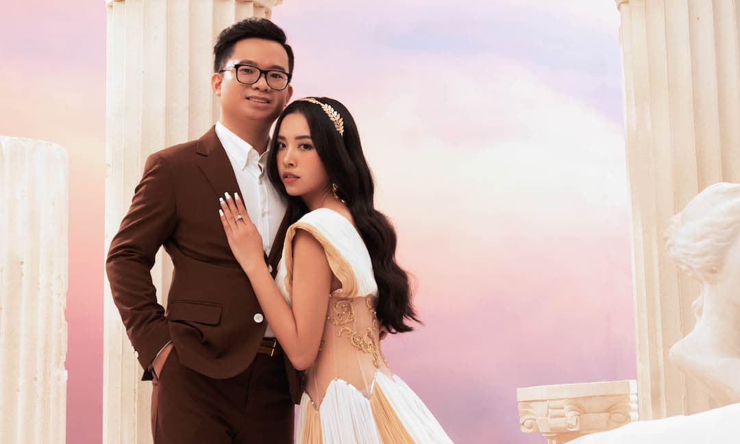 Á hậu Thuý An gợi cảm bên chồng Tiến sĩ trong bộ ảnh cưới Á hậu Thuý An gợi cảm bên chồng Tiến sĩ trong bộ ảnh cưới