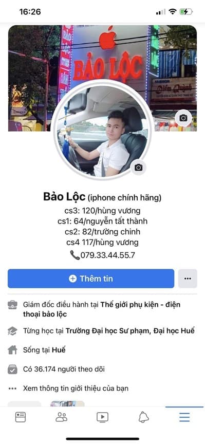 Bảo Lộc store, điện thoại, phụ kiện