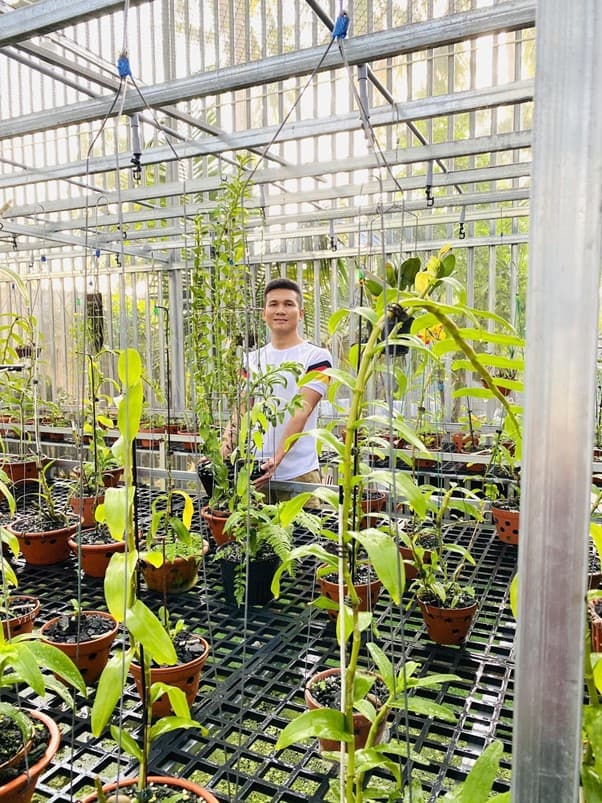 Trần Thanh Tài, Lan đột biến, Lan var