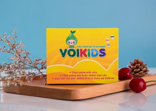 cốm ăn ngon Voikids, sức khỏe trẻ em