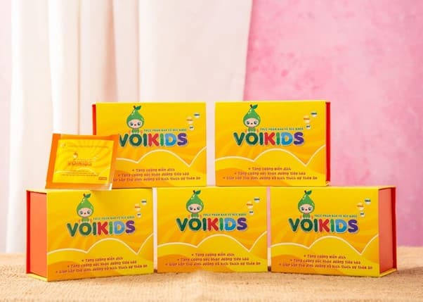 cốm ăn ngon Voikids, sức khỏe trẻ em