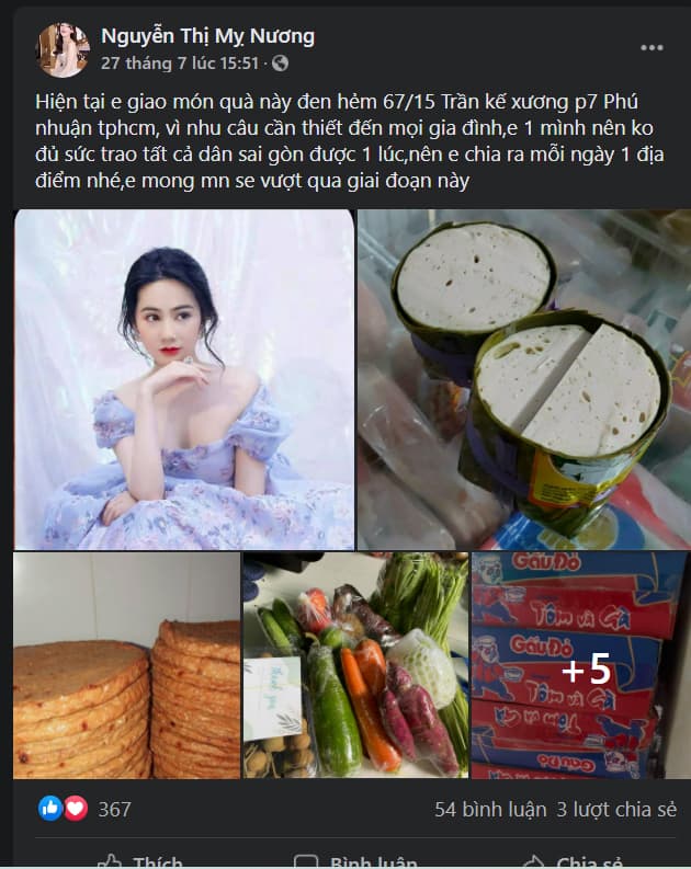 Nguyễn Thị Mỵ Nương, hotgirl, từ thiện
