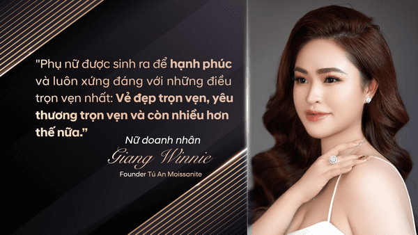 Tú An Moissanite & Diamond, CEO Giang Winnie