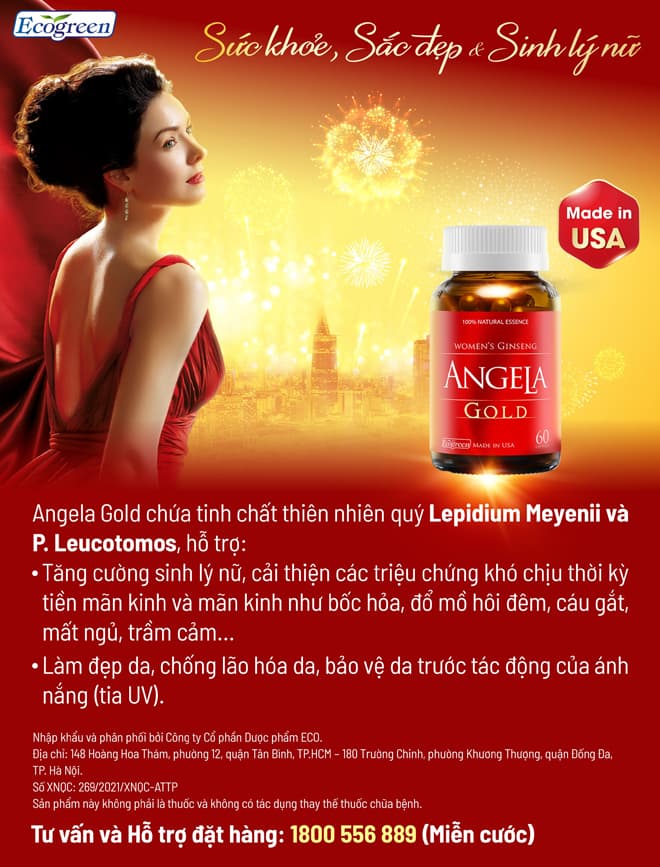 Angela Gold, sức khỏe phụ nữ, đời sống vợ chồng