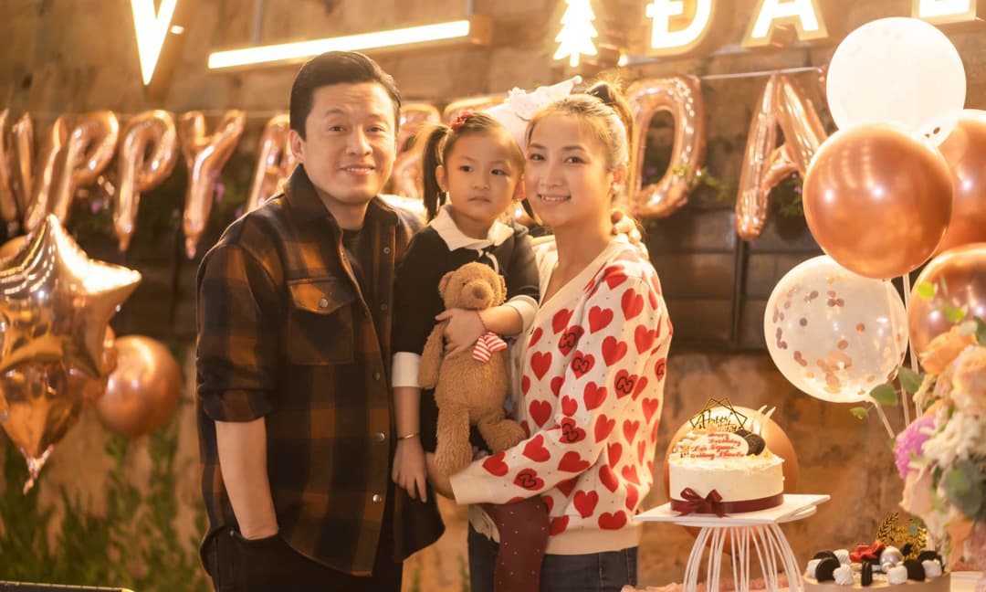 Vợ chồng Lam Trường tổ chức sinh nhật cho con gái ở Đà Lạt