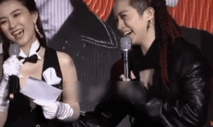 Gil Lê chạm eo và cười đùa với nữ MC, Hoàng Thùy Linh biểu cảm ra sao?