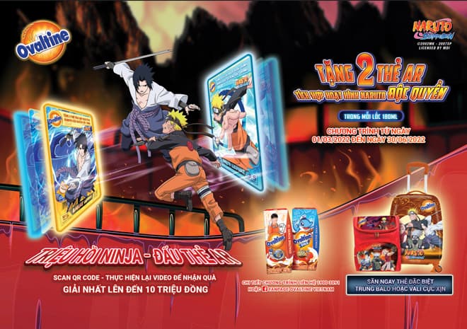 Thẻ AR Naruto, thử thách Cover Naruto, giới trẻ