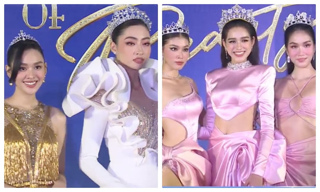 Dàn Hoa hậu, Á hậu đình đám lộ nhan sắc thật trên thảm đỏ chung khảo Miss World Việt Nam 2022