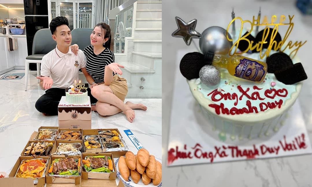 Vừa về đến Việt Nam sau chuyến du lịch, Kha Ly đã nhanh chóng tổ chức sinh nhật hoành tráng cho Thanh Duy, độ tình tứ khiến ai cũng ghen tị
