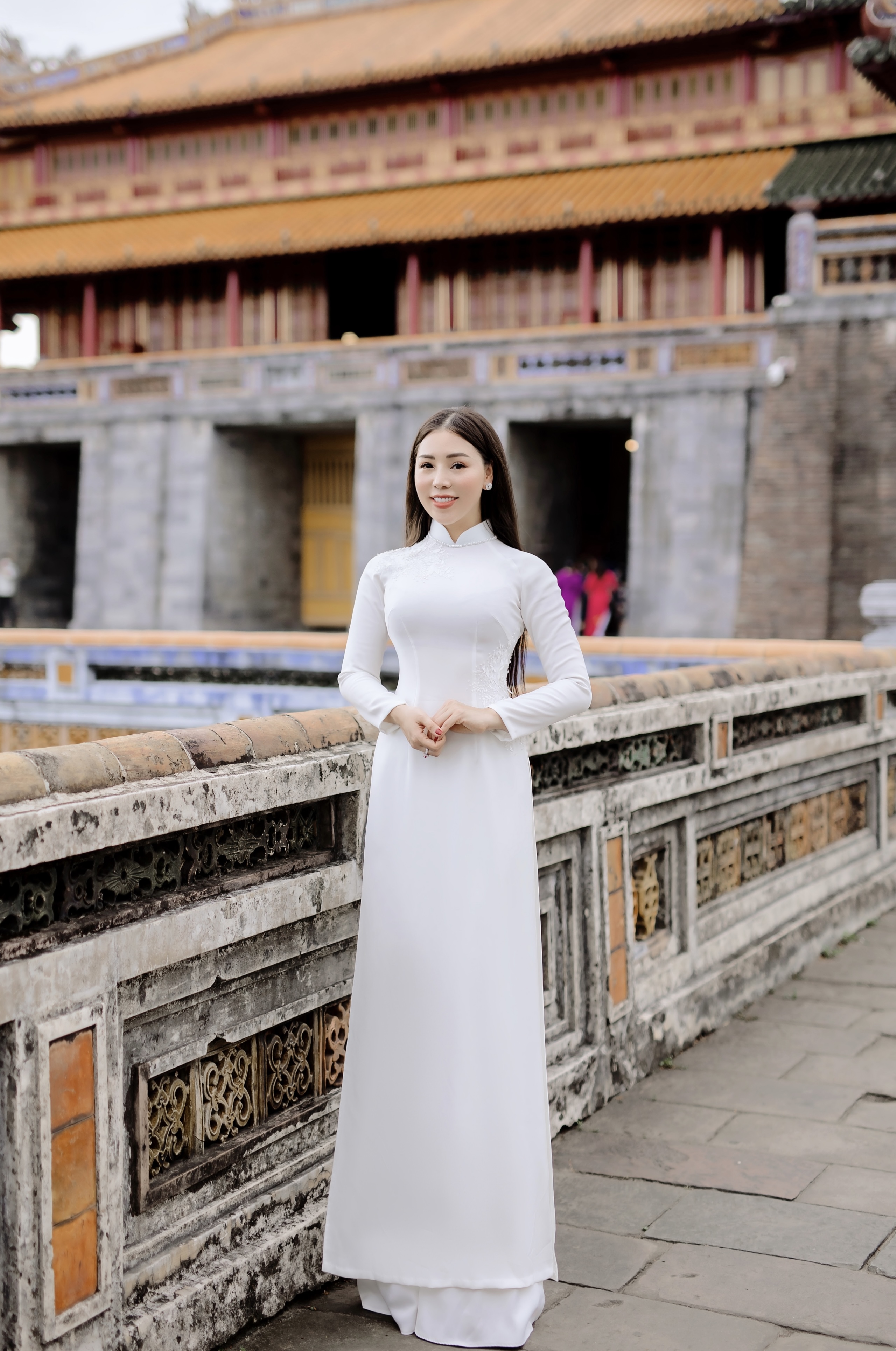 Á hậu Kathy Hương,Á hậu Áo dài Kathy Hương,Á hậu Áo dài 2019 