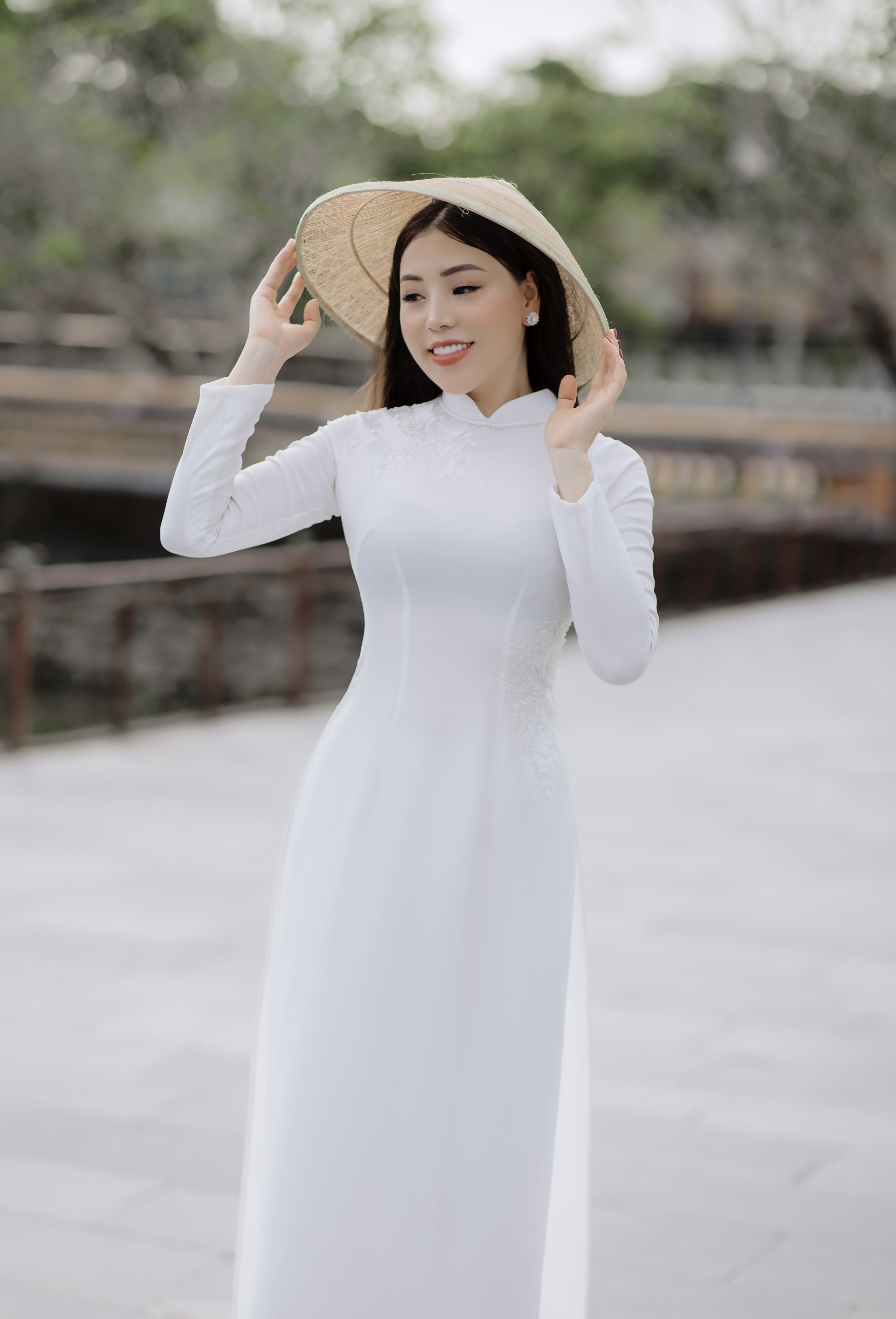 Á hậu Kathy Hương,Á hậu Áo dài Kathy Hương,Á hậu Áo dài 2019 