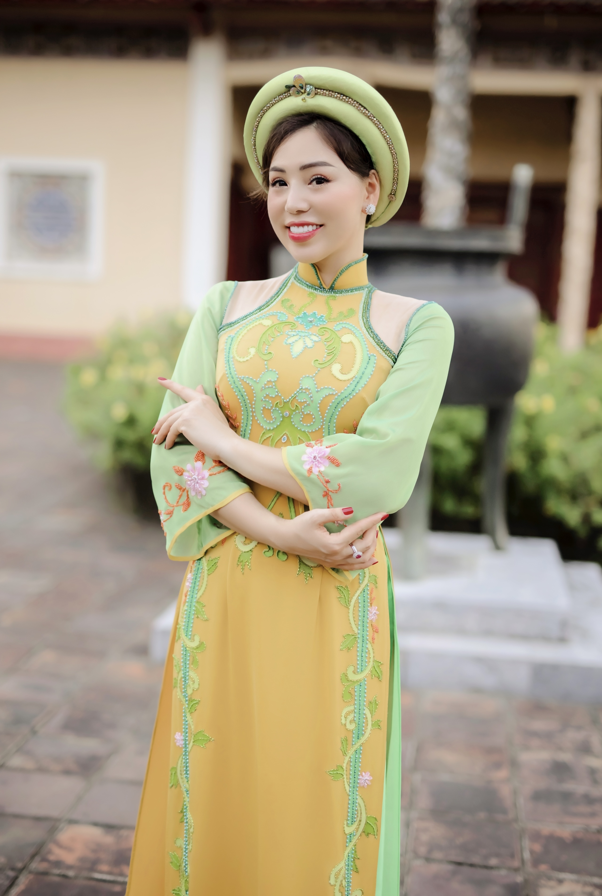 Á hậu Kathy Hương,Á hậu Áo dài Kathy Hương,Á hậu Áo dài 2019 