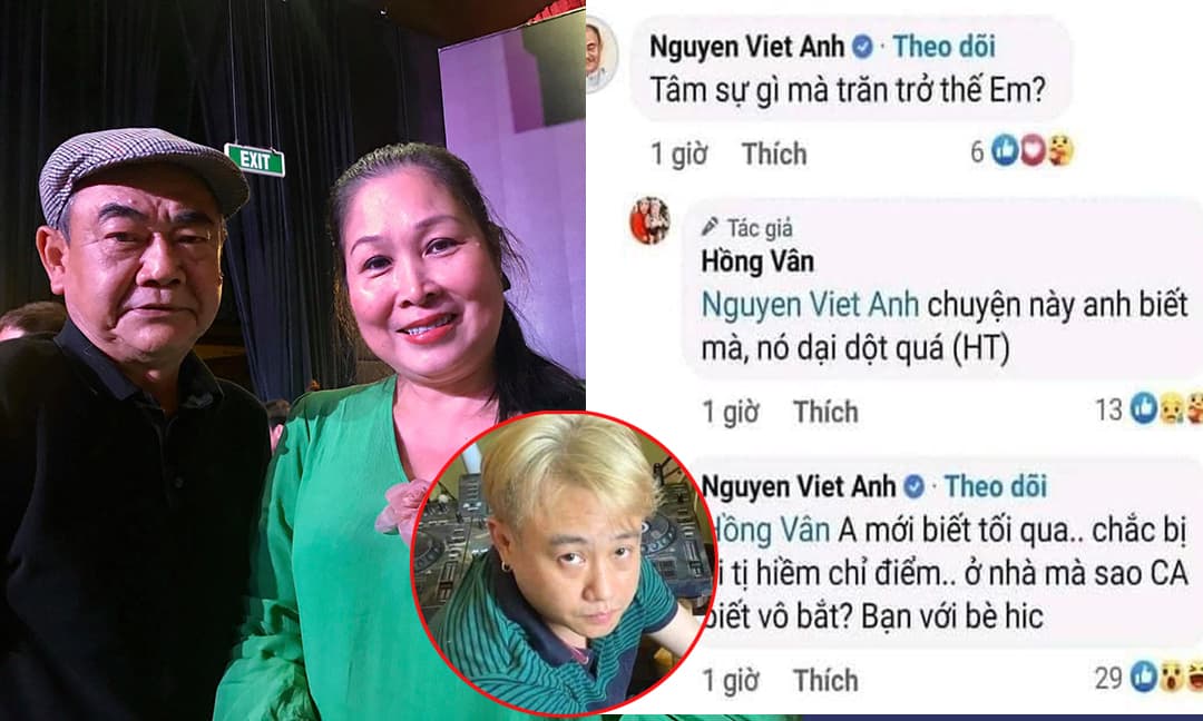 Sau vụ việc của Hữu Tín, hai NSND Việt Anh và Hồng Vân nhận về hàng loạt ý  kiến trái chiều từ cư dân mạng vì hành động này