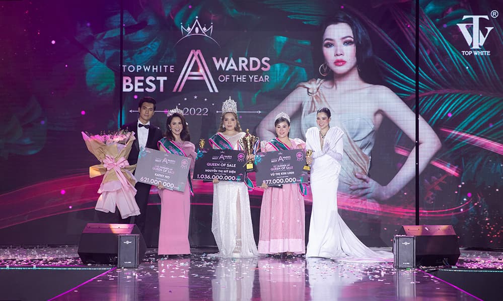 Nữ hoàng Sale Nguyễn Thị Thư Trúc, Top White Best Awards Of The Year 2023, Mỹ phẩm Top White
