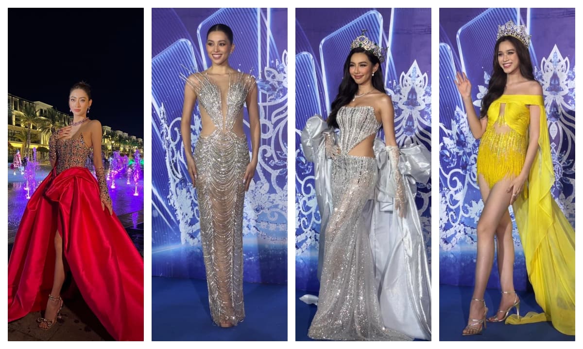 Thảm đỏ chung kết Miss World Vietnam 2022: 4 nàng hậu gen Z ghi điểm với hành động đẹp, dàn sao Việt qua camera thường thế nào?