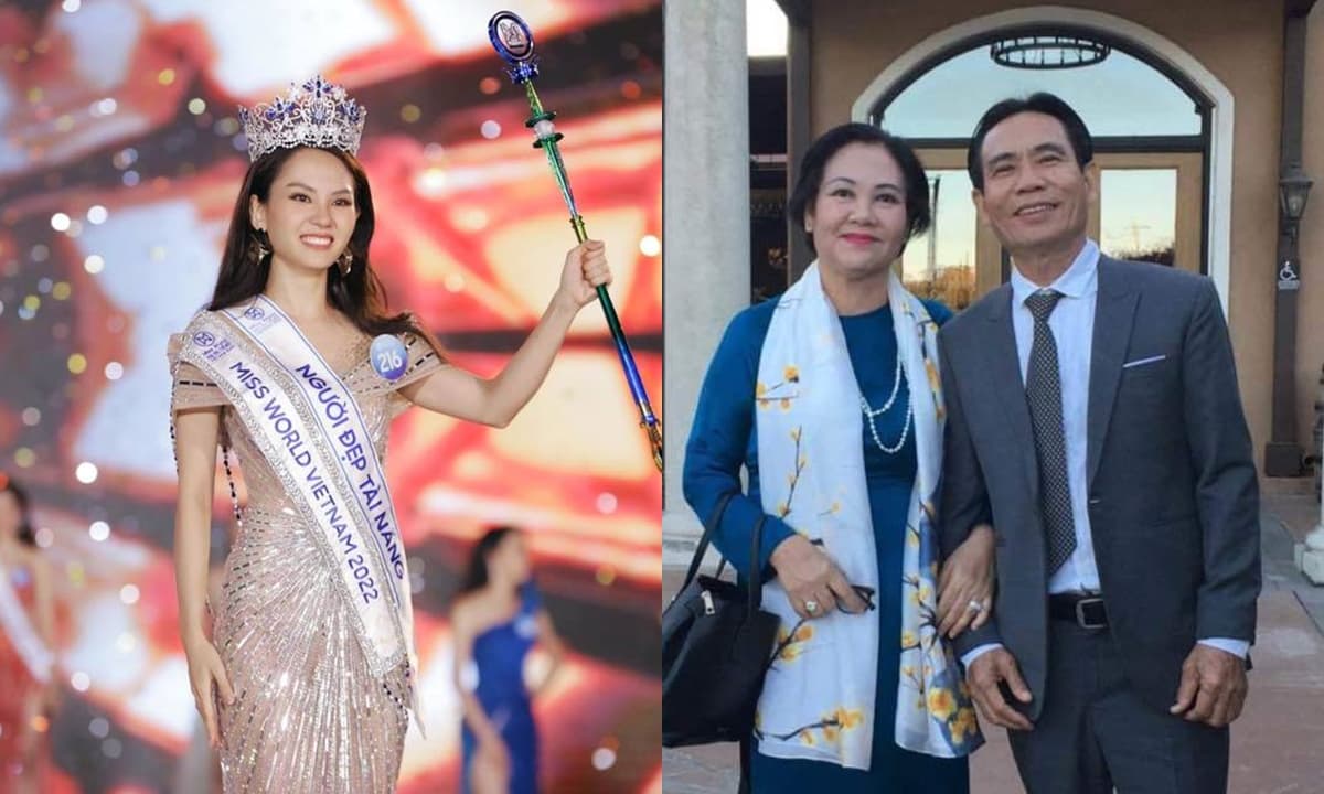 Hot rần rần loạt ảnh khoe cận nhan sắc của bố mẹ Hoa hậu Mai Phương, nhìn là biết ngay nét đẹp thừa hưởng từ đâu 