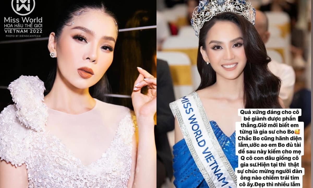 Hậu Chung kết Miss World 2022, Lệ Quyên nay cũng công khai ủng hộ 'tình ...