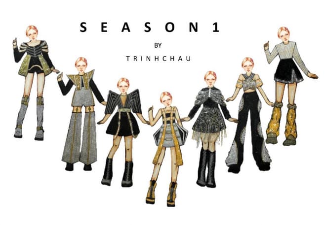 NTK Trinh Châu, Fashion Show Bản Sắc Đất Thủ, Dress By TrinhChau
