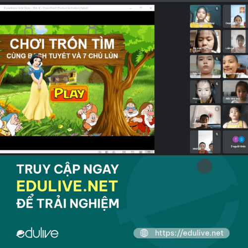 xây dựng bài giảng e-learning, Edulive, giáo dục đào tạo trực tuyến