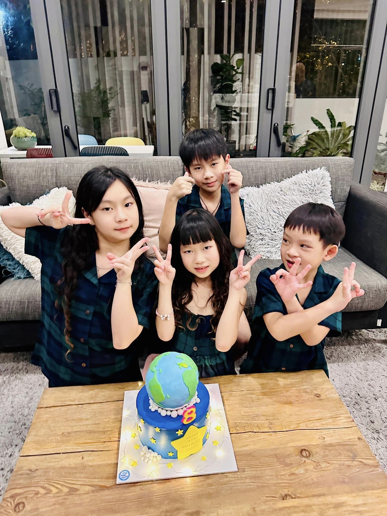 Ly Hai's family in double clothes to celebrate their daughter's birthday, Sunny's parents-in-law, are in the spotlight because of this