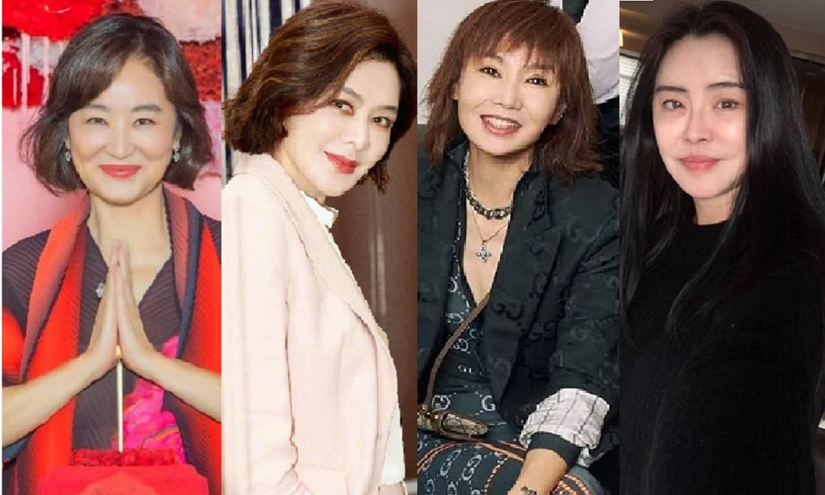 一會兒香港著名的“五大美女”的美貌和現在的生活