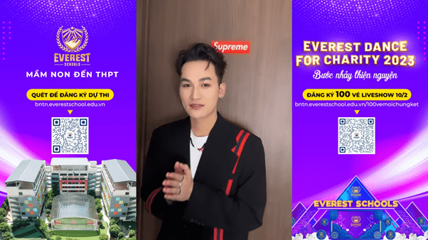 Ali Hoàng Dương,Ali Hoàng Dương,BƯỚC NHẢY THIỆN NGUYỆN EVEREST 2023