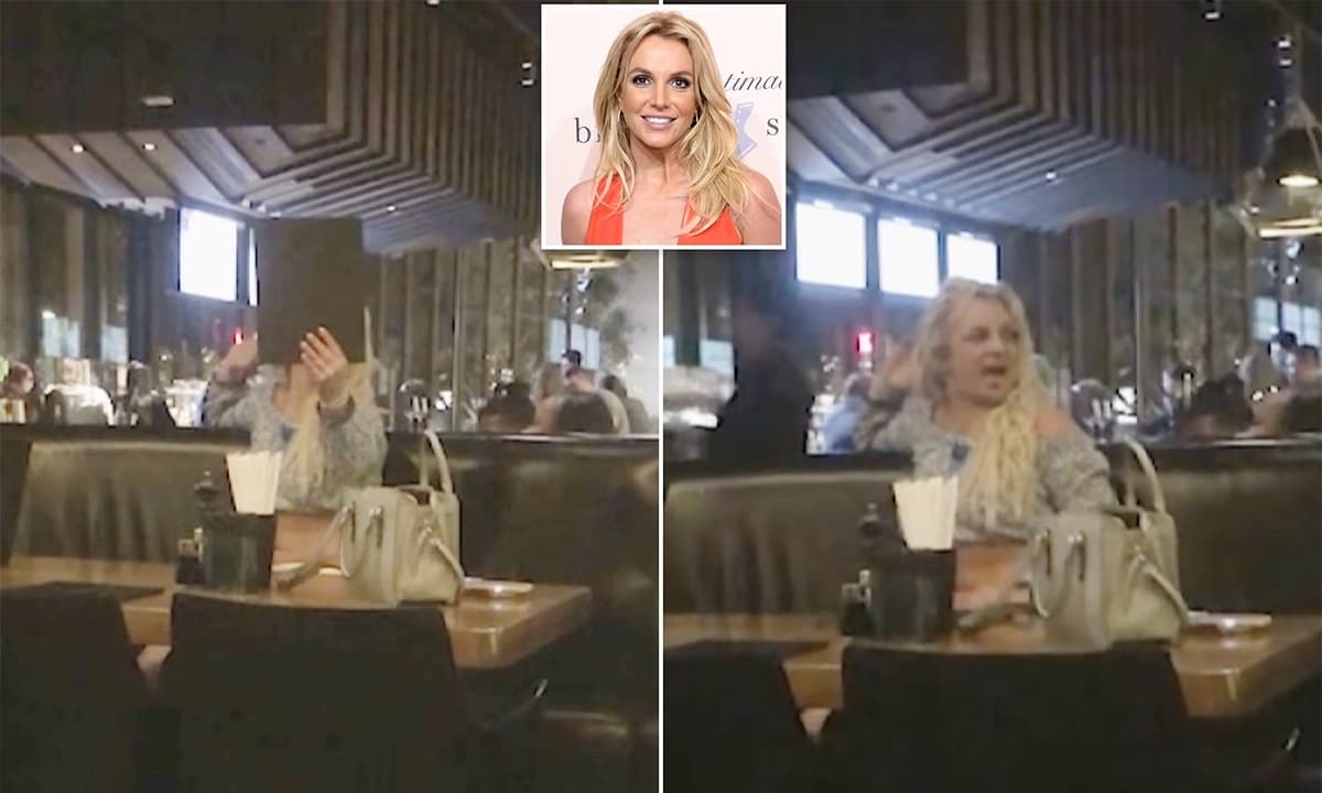 Britney Spears 'lên cơn điên loạn' tại một nhà hàng sau khi bị mọi người chụp ảnh