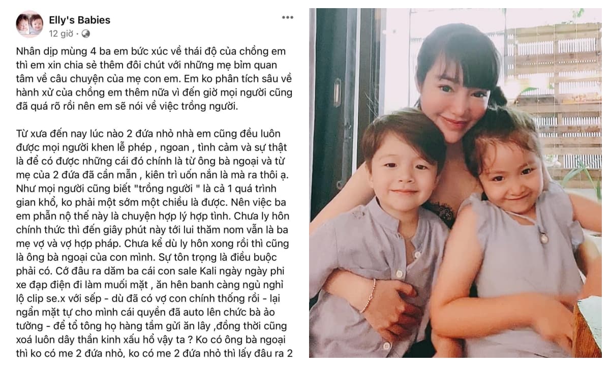 Elly Trần tiết lộ bố ruột nhắn tin mắng chồng Tây của cô vì thiếu lễ độ với người lớn