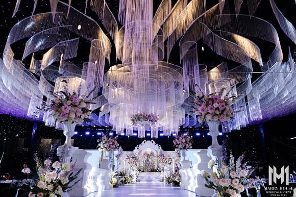 Marry House, hoa cưới, trang trí tiệc cưới