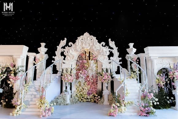 Marry House, hoa cưới, trang trí tiệc cưới