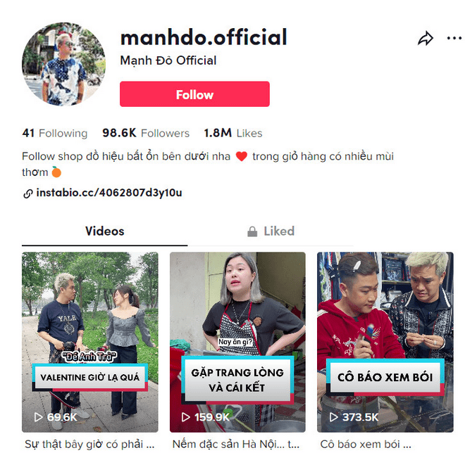 Mạnh Đỏ Authentic, Mạnh Đỏ Official, giới trẻ