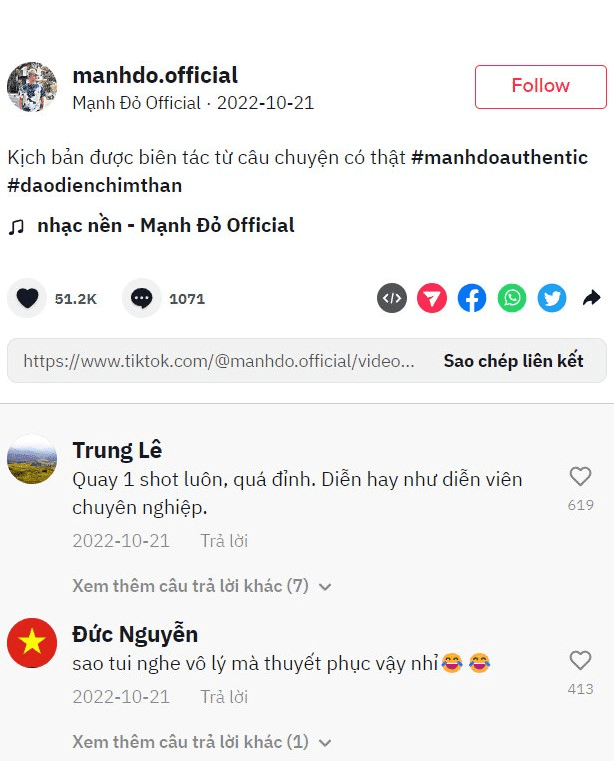 Mạnh Đỏ Authentic, Mạnh Đỏ Official, giới trẻ
