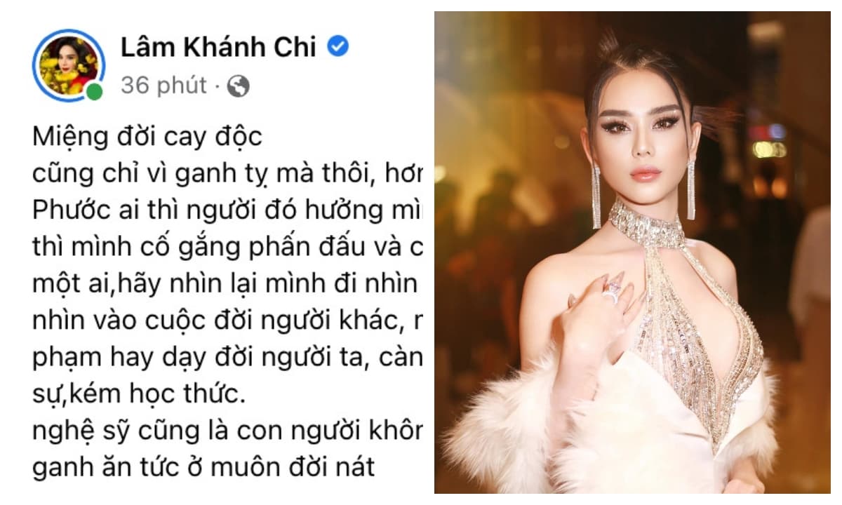 Lâm Khánh Chi tung bộ ảnh khoe sắc vóc mướt mát, bức xúc nói về miệng ...