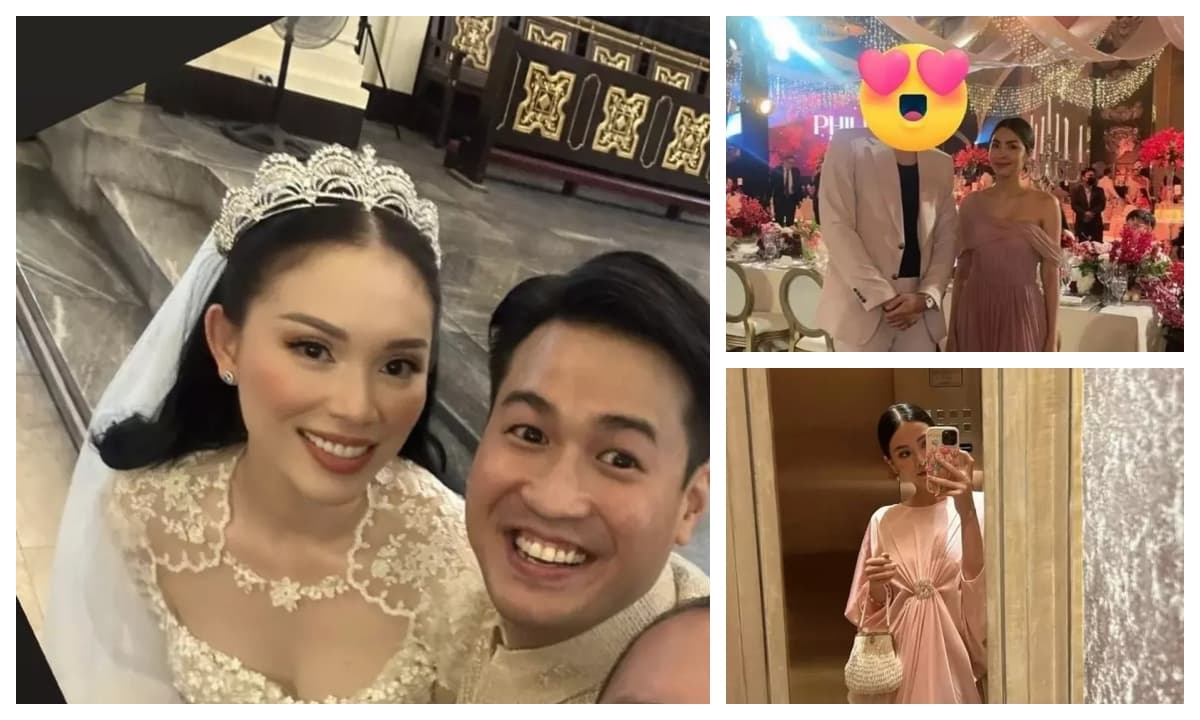 Cận cảnh nhan sắc Linh Rin - Phillip Nguyễn cùng dàn khách mời đình đám tại lễ cưới ở Manila