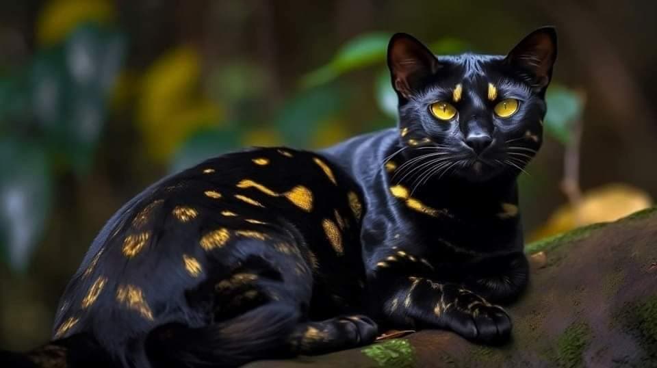 Meet Felis Salamandra The Exquisite and Rare Cat Breed Adorned with