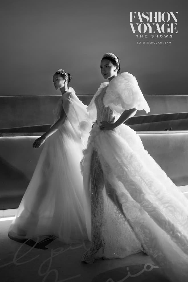 Váy cưới Calla, Thời trang cưới, NTK Phương Linh, Fashion Voyage No.5 - Dating with a Kiss