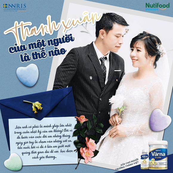 nhật ký thanh xuân, thanh xuân mãi cháy, Nutifood, Varna