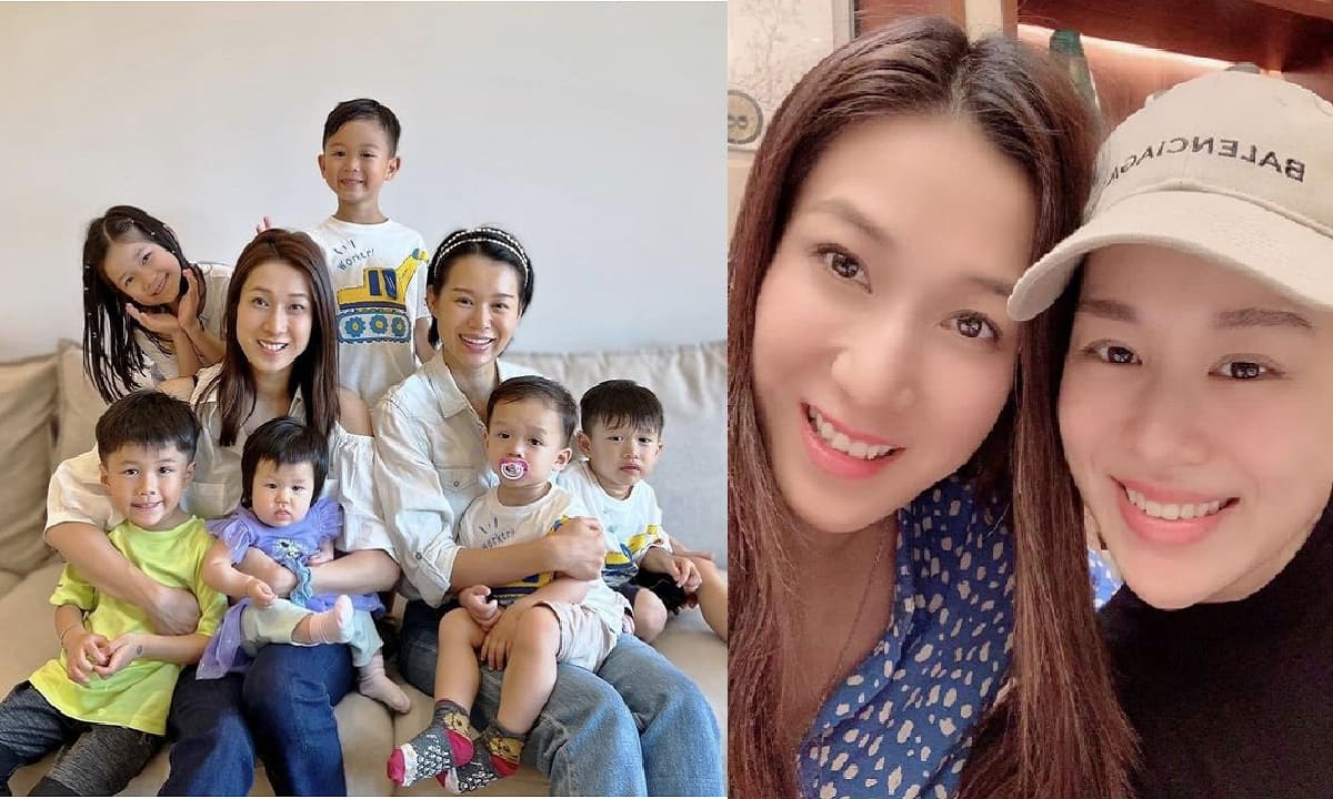 Ho Hanh Nhi和Chung Gia Han全裸面對面，同為3個孩子的媽媽，但顏值卻總讓網友羨慕
