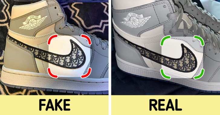 7 cách check giày Jordan 1 auth rep 11 và Fake chuẩn nhất