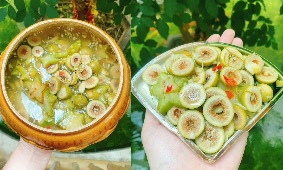 View - Cách làm sung muối khế giòn ngon, không bị chát, chua chua ngọt ngọt lại còn thơm phức 