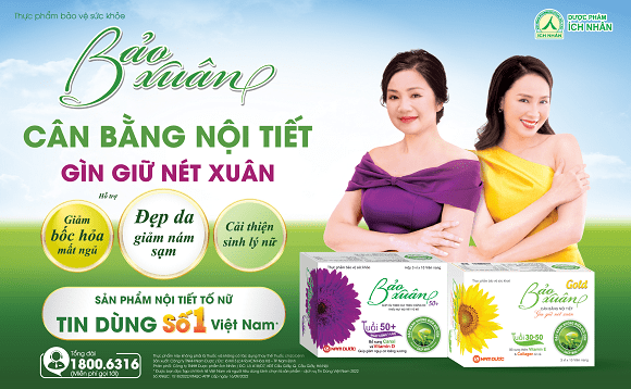 Bảo Xuân, nội tiết tố nữ, cân bằng nội tiết, Bảo Xuân Gold