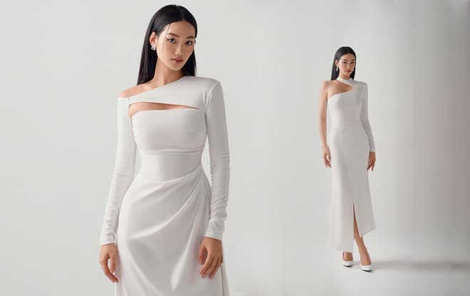 View - Siêu mẫu Quỳnh Anh cuốn hút trong BST 'Infinity' của White Chic