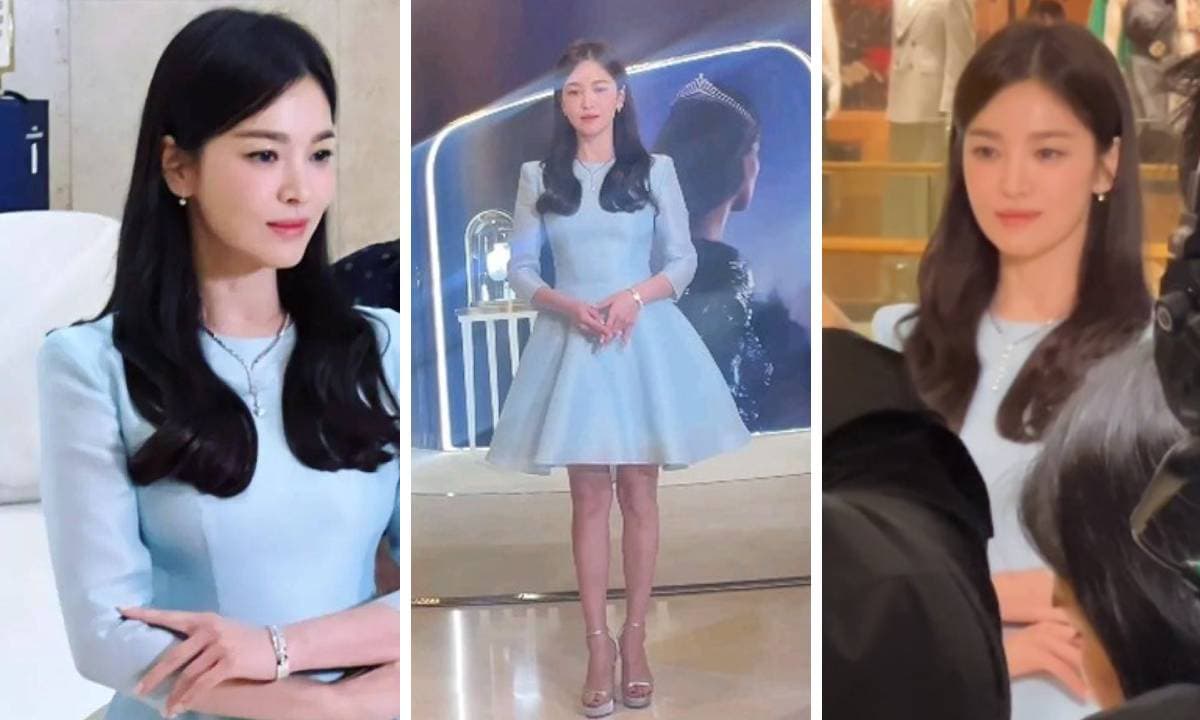 View - Dưới ống kính thường, Song Hye Kyo ở tuổi U50 chẳng khác nào 'búp bê sống'