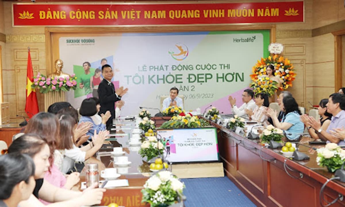 Herbalife Việt Nam tiếp tục đồng hành cùng Báo Sức khỏe & Đời sống tổ chức Cuộc thi “Tôi Khỏe Đẹp Hơn” 2023