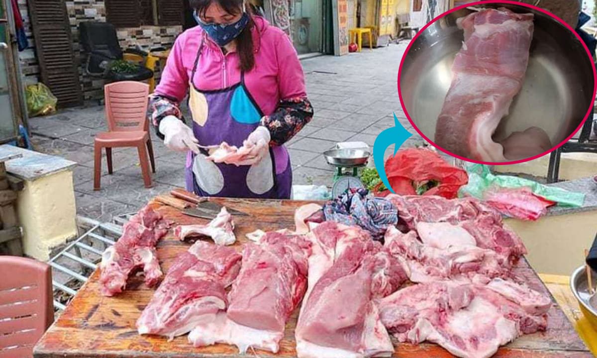 View - Thịt lợn khi mua ở chợ về cần làm sạch và thải độc tố ra ngoài, chỉ bạn cách để thịt lợn sạch 100%