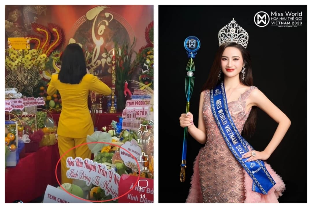 Hoa hậu Ý Nhi đã có động thái gây chú ý trong ngày giỗ Tổ sau thời gian ở ẩn