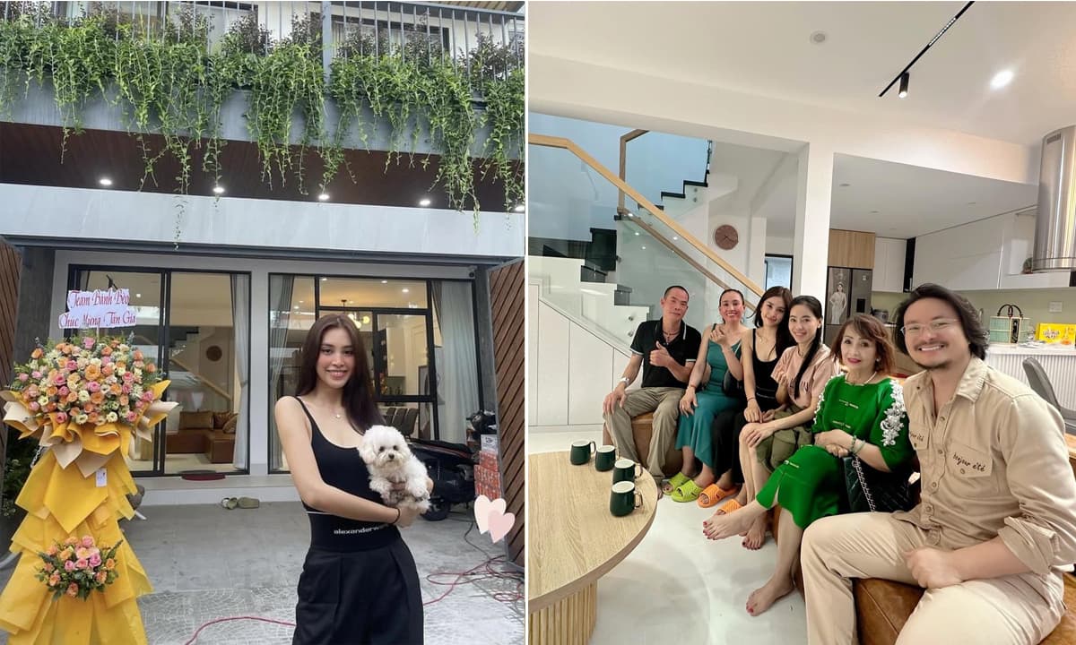 View - 'Bà trùm Hoa hậu' Phạm Kim Dung về Hội An mừng tân gia nhà Tiểu Vy, tự hào về đàn em thân thiết vì điều này
