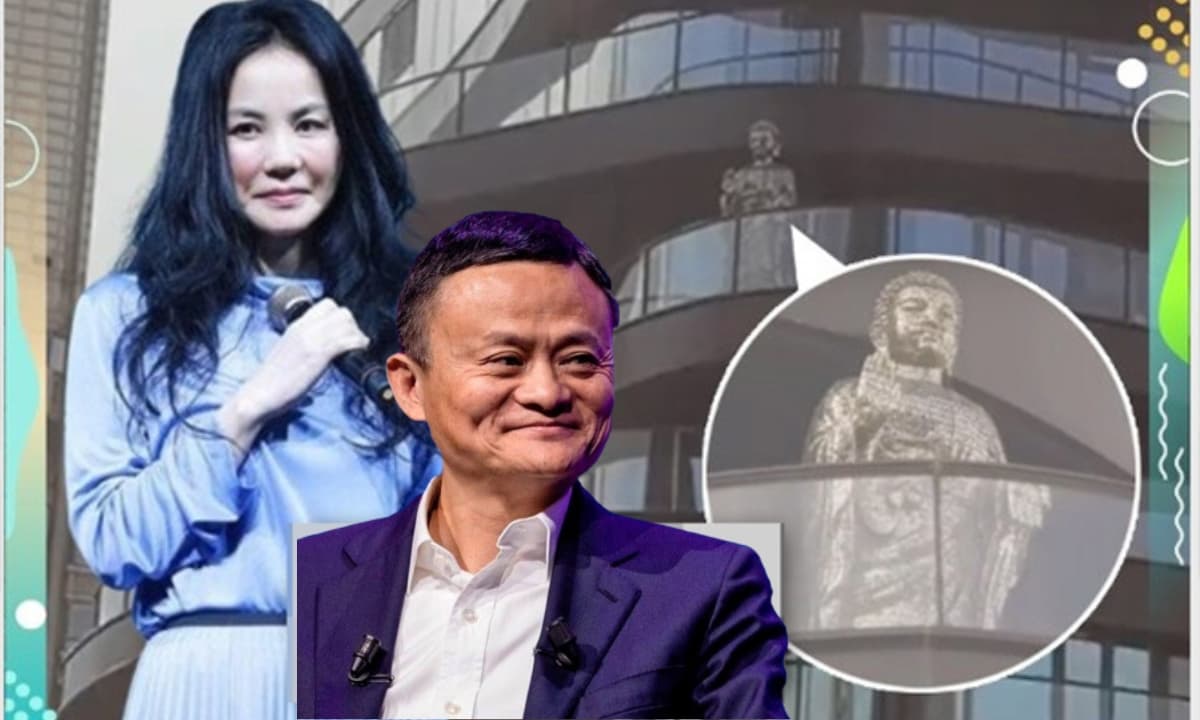 View - Vương Phi sở hữu khối tài sản khổng lồ, đặt tượng Phật hơn 219 tỷ đồng ngoài ban công, ngay cả Jack Ma cũng bị từ chối không thương tiếc