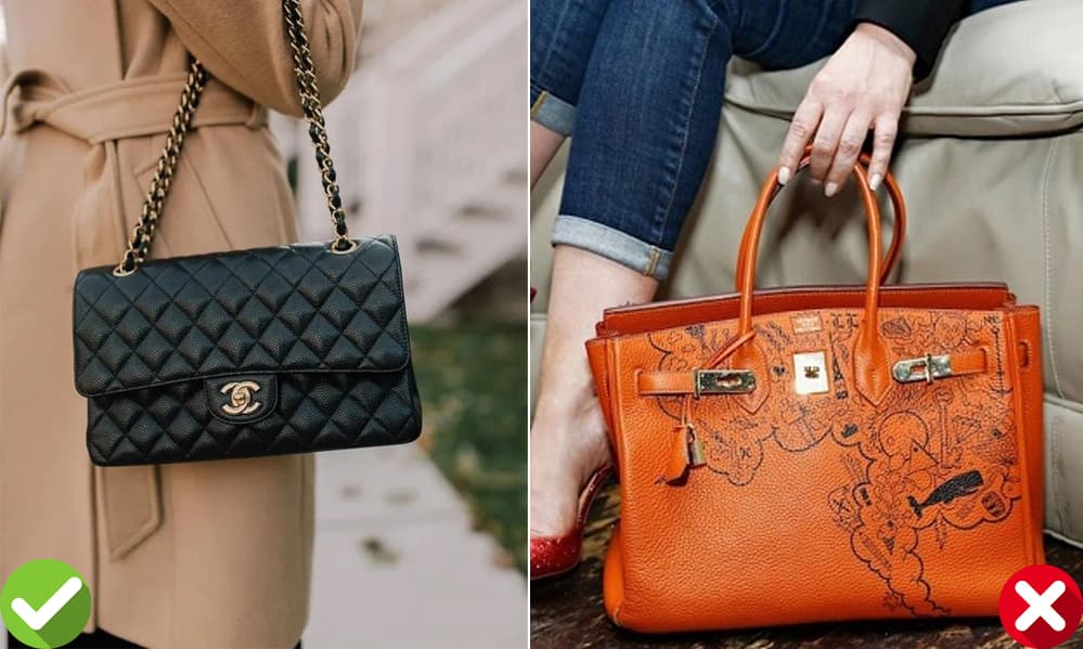 View - Túi xách đừng bạ đâu đặt đó, vị trí đặt cũng mang tính phong thủy đấy! Túi xách nên đeo tay trái hay tay phải mới đúng?